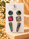 Trio of Studs. A little different. A little Bold. Completely unique.