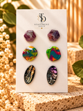 Trio of Studs. A little different. A little bold. Completely unique.