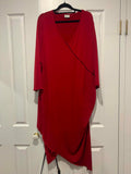 TS 14+ Long Blood Red Dess Sz 20